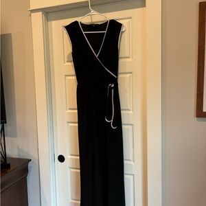 Tahari black jumpsuit